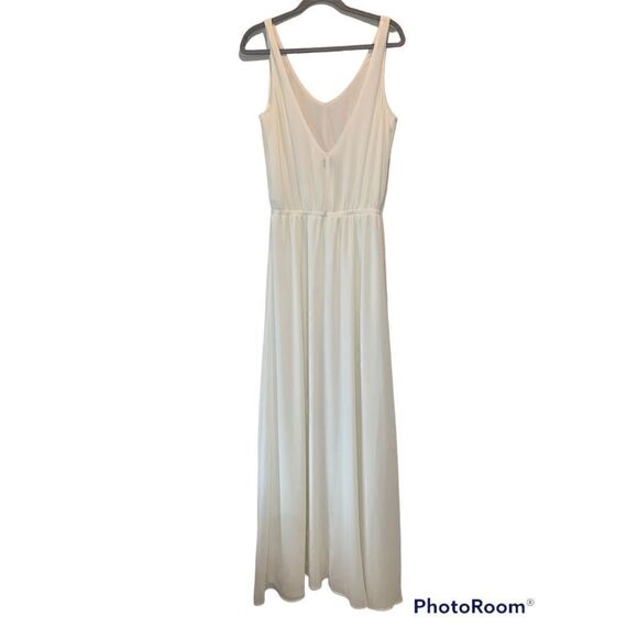 Show Me Your Mumu Women's Off-White Sleeveless Maxi Dress Size XL - Picture 2 of 4
